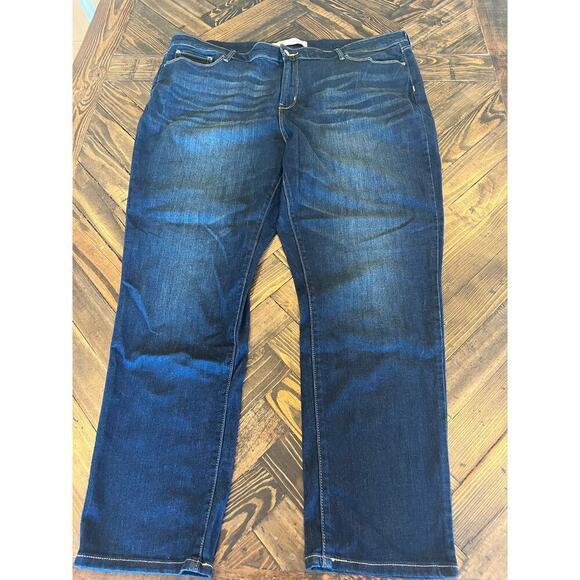 Levi Strauss Signature Denim - Signature by Levi Strauss Jeans Women 24M Blue Denim Stretchy Comfy Plus Size